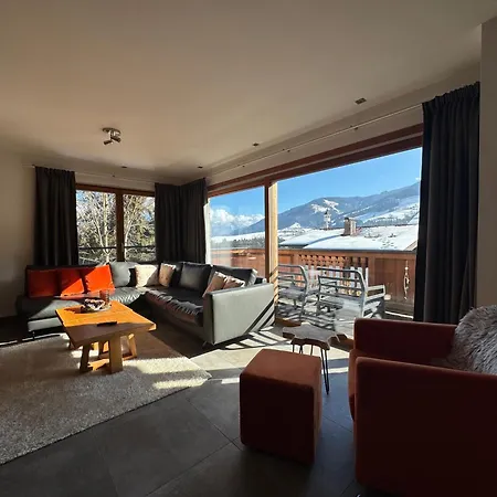 アパート Mountain Leogang- Modernes Alpen Apartment, Balkon, Bergblick, Kamin, Sauna レオガング